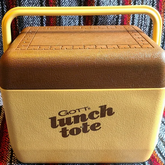 Vintage 1970 s Gott Lunch Tote
